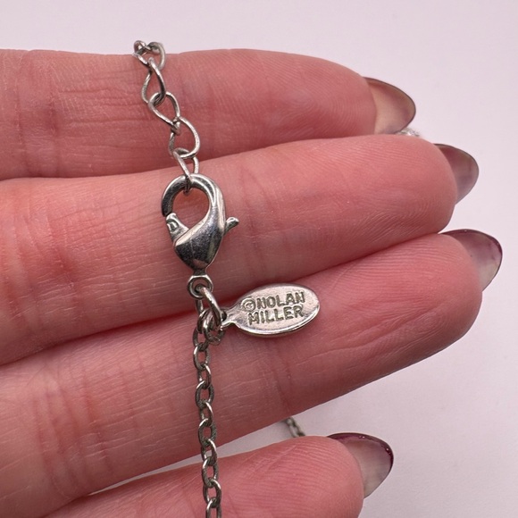 Vintage Nolan Miller Glamour Collection triple heart pendant necklace - Picture 3 of 7